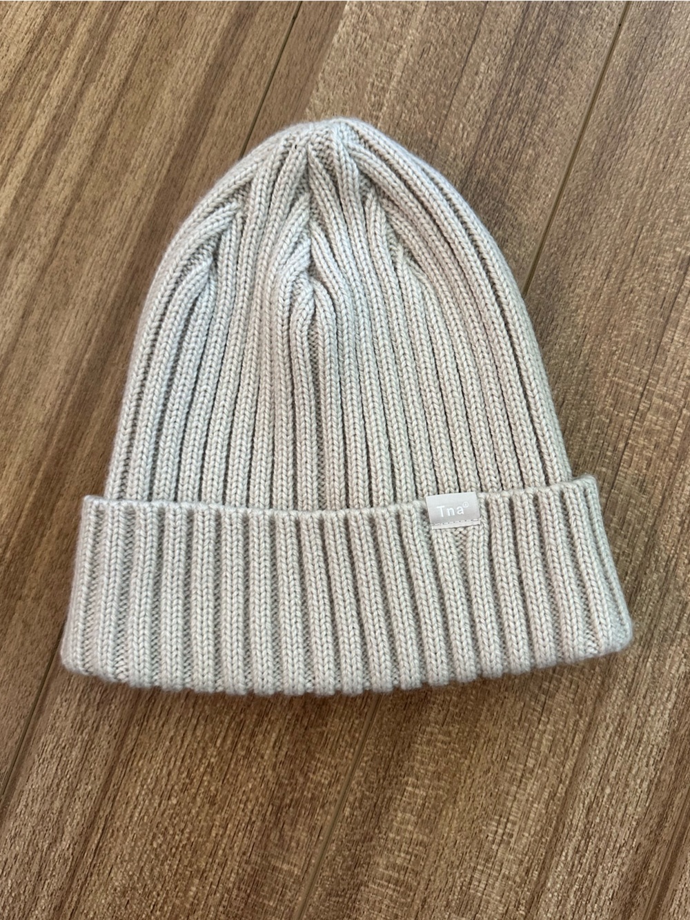 Tna Ribbed Knit Beanie